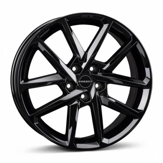 Borbet N Black Glossy 8x19 5x108 ET45 B72.6