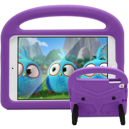 INCOVER iPad Barn Deksel med Stativfunksjon - Purple Bird