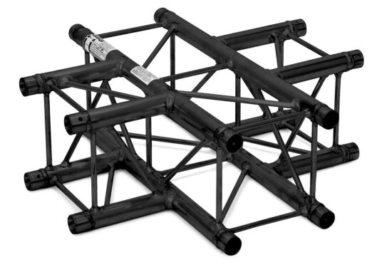 Alutruss Decolock Dq4-Spac41 4-Way Cross Piece Bk