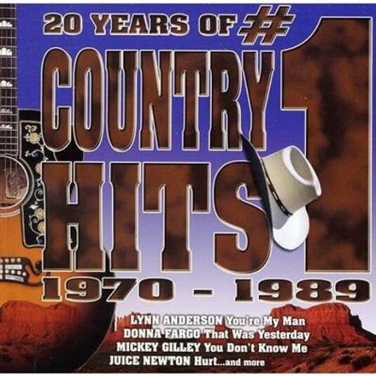 20 Years Of Country Hits 197089 CD Diverse Artister
