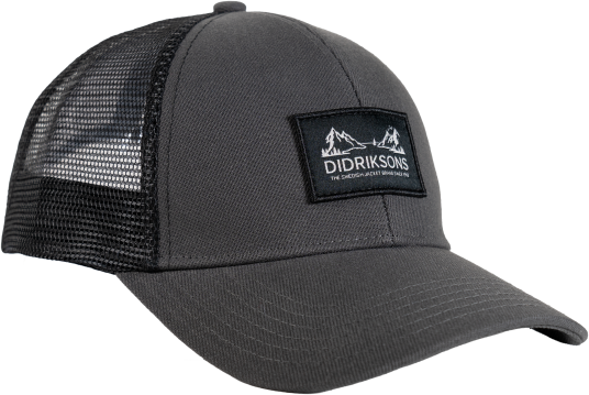 Didriksons Pellas Cap Black/Grey L/XL