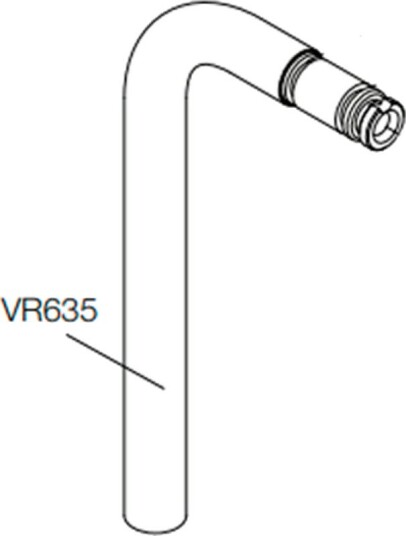 Vola Vr635-20 Børstet Krom