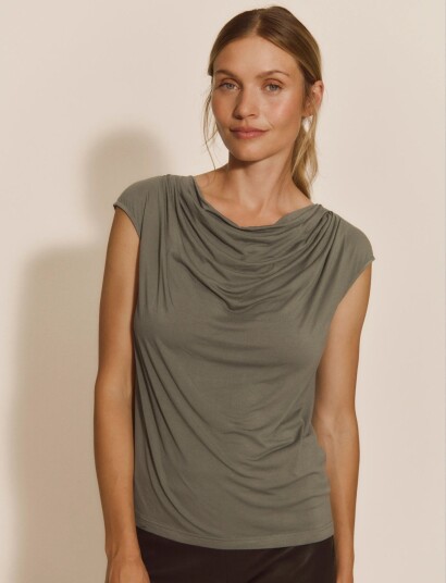 Rosemunde Rwbiarritz Ss Waterfall T Shirt Green XS