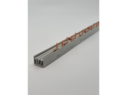 Elkutec Samleskinne stift S4/10 L1 N L2 N L3 N 10mm2 56 Mod