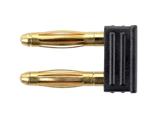 Schützinger Short 6730 / 5.08 2 Ig Au / Sw Kortslutningsstik Sort 1 Stk. Schützinger Short 6730 / 5.08 2 Ig Au / Sw Kortslutningsstik Sort 1 Stk.