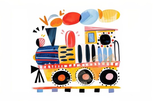 Namly Design Plakat Fargerik Tog POSTERLEUCQX Namly Design Plakat Fargerik Tog POSTERLEUCQX