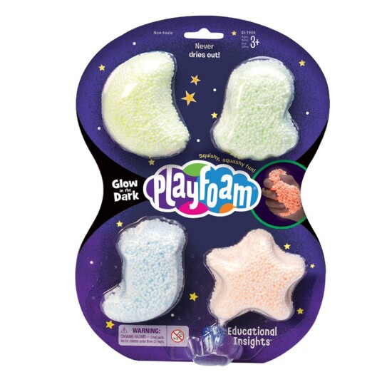 Playfoam 4-pk Glow in the dark Playfoam 4-pk Glow in the dark