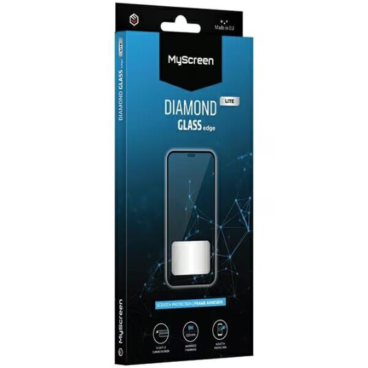 MS Diamond Glass Edge Lite Motorola Moto G41 Full Lim Svart/Sort
