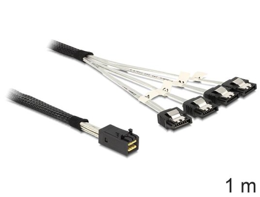 Delock SATA/SAS Kabel 1 m
