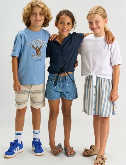 The New Tntalia Skirt   Blue   122/128