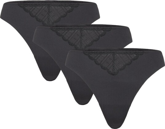 BOSS Gift Giving 3P Thong   BLACK   XL