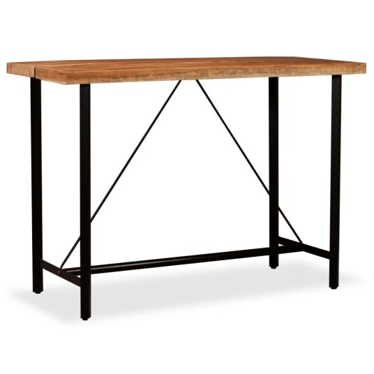 Barbord heltre akasie 150x70x107 cm 245437 Barbord heltre akasie 150x70x107 cm 245437