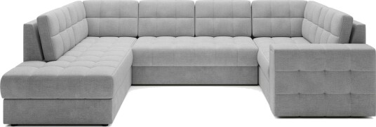 Seksjon Eltap Blewett 299x198x82 cm Monolith 84 Lys Grå Venstre