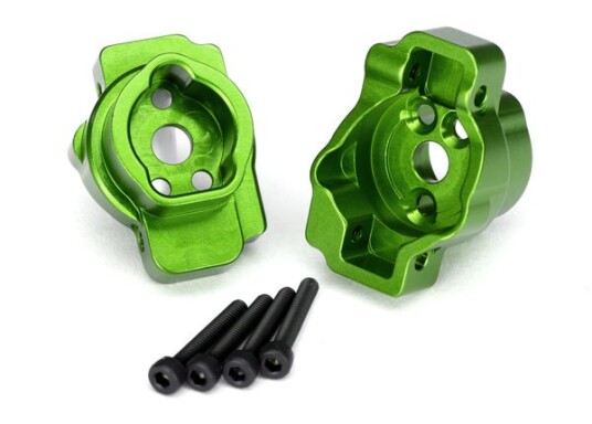 Traxxas 8256G Portal Drive Axle Mount Rear Alu Green 2 TRX-4 Traxxas 8256G Portal Drive Axle Mount Rear Alu Green 2 TRX-4