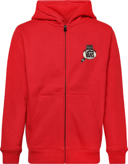 VANS Dumpster Raccoon Full Zip Red S