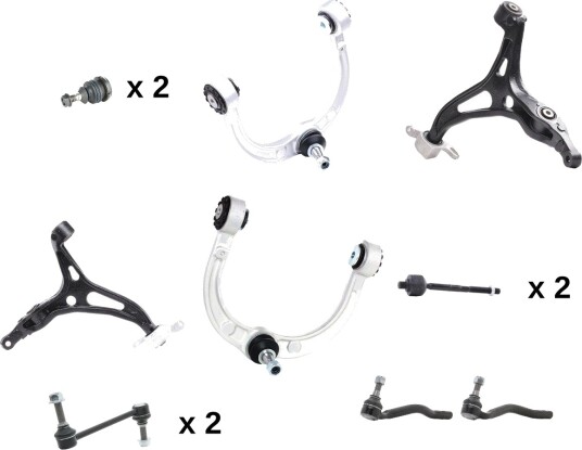 Styresett hjuloppheng RIDEX 2905L0045
