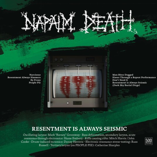 Napalm Death Resentment Is Always Seismic A Final Throw Of Throes CD