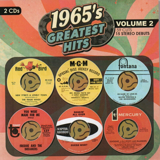Diverse Artister 1965's Greatest Hits Vol 2 CD