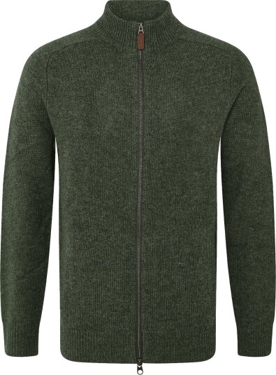 Barbour Barbour Talder Zip Through Knitted Jumper   SAGE   L