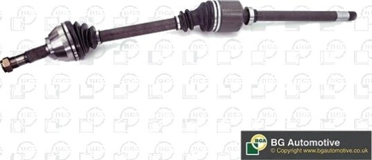 BGA DS6709R Drivaksel