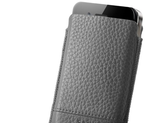 Samsonite Mobildeksel Slim Classic Skinn Grå P11*08002