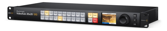 Blackmagic Smart Videohub 20x20 12G 20x20 port 12G 4K 50P Smart Routing SDI