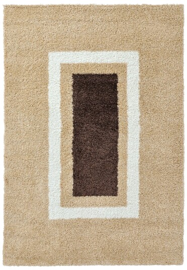 Ryetepper Alsace beige/hvit/brun Størrelse: 200 x 290 cm