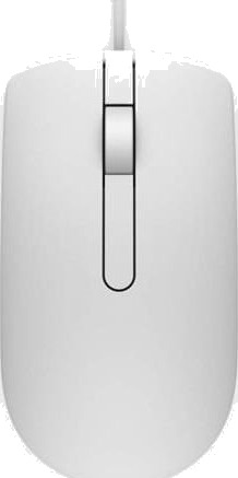 Dell Kit Mouse Usb 3 Knapper Optisk Hvit Ms116