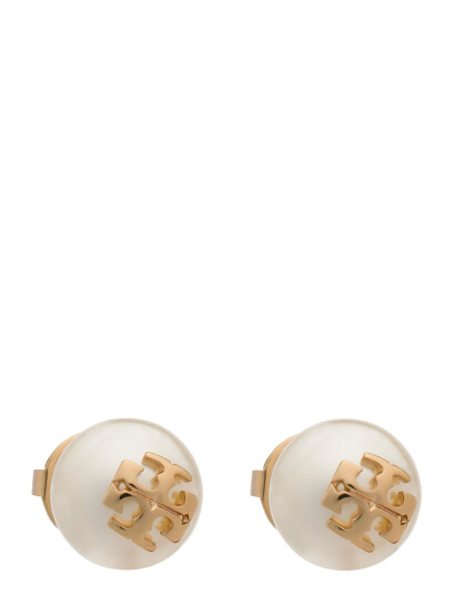 TORY BURCH Kira Pearl Stud Earrings |Guld |One Size