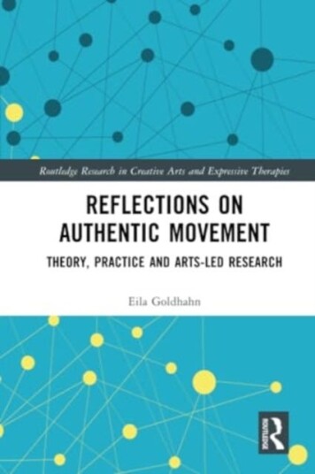 Reflections on Authentic Movement Theory, Practice and ArtsLed Research