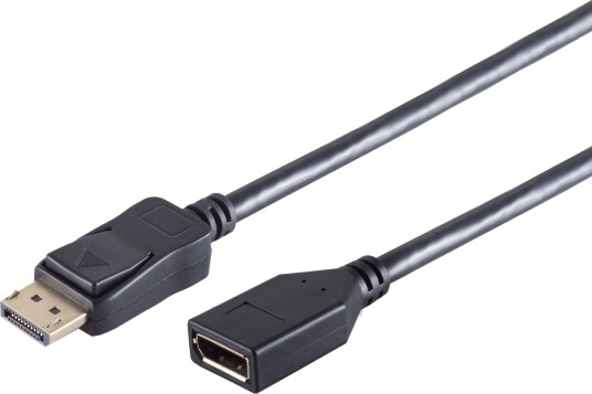 S/Conn Displayport 1.2 Forlengelseskabel 4K Displayport - Displayport 2,0 M (10-48035)