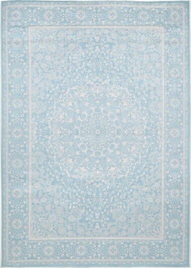 Wilton teppe   Vivian blå Størrelse: 160 x 230 cm