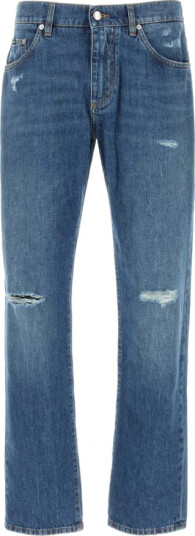 Dolce & Gabbana Herre Jeans Blå L,