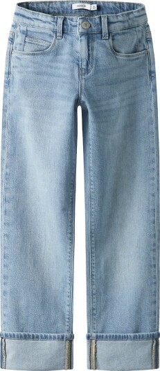 Name It Nkfrose Straight Fold Jeans 4224 Az Noos Blue 140