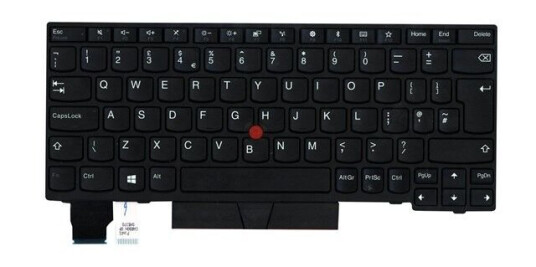 Lenovo Lite-On - Brbart tastatur - til utskifting - Amerikansk Engelsk - Svart Lenovo Lite-On - Brbart tastatur - til utskifting - Amerikansk Engelsk - Svart