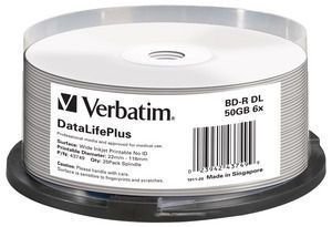 VERBATIM BD-R Double Layer 6X 25-pack VERBATIM BD-R Double Layer 6X 25-pack