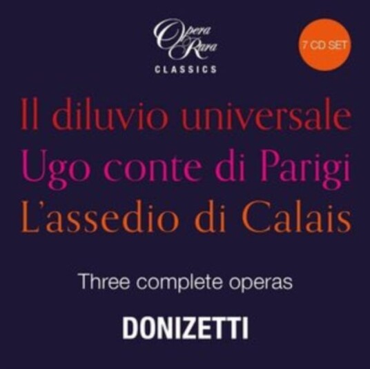 Donizetti: Three Complete Operas CD Donizetti: Three Complete Operas CD
