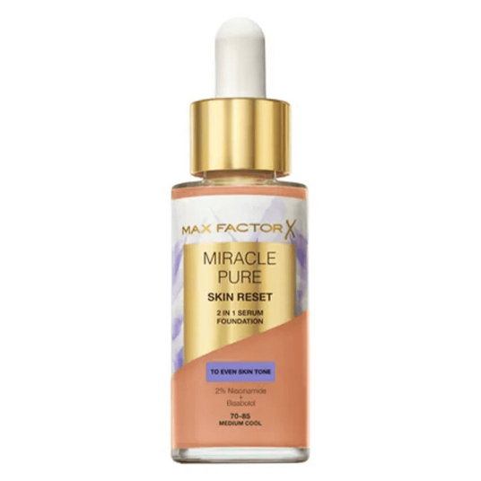 Max Factor Miracle Pure 2-i-1 Serum Foundation 30 ml - Medium Cool