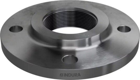 3/4" Svart flens med gjenger DIN2566 3/4" Svart flens med gjenger DIN2566