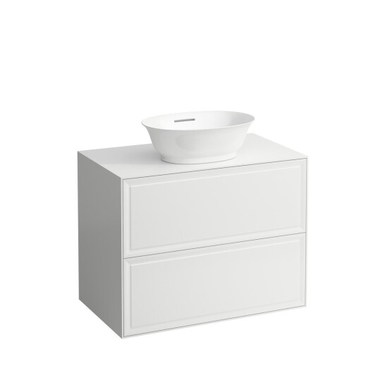 Laufen The New Classic Servantskap 775x455 mm m/topp Hvit Høyglans