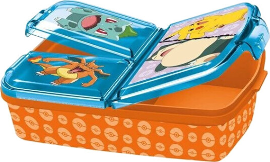 Euromic Pokemon Multi compartment sandwich box