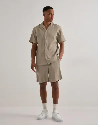 Jack & Jones Jjeharrison Resort Shirt Ss Sn Set Kortermede skjorter Beige Jack & Jones Jjeharrison Resort Shirt Ss Sn Set Kortermede skjorter Beige