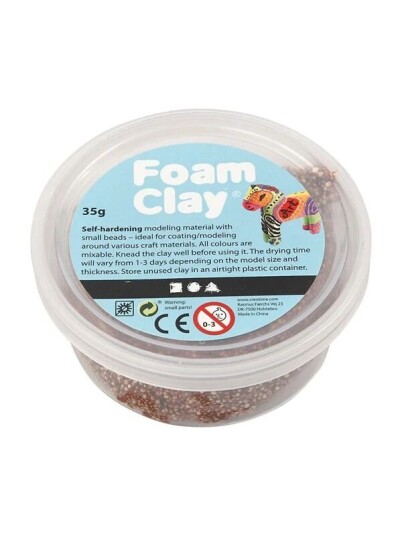 Foam Clay Brown 35gr. Foam Clay Brown 35gr.