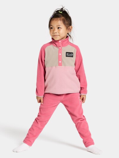 Didriksons Monte Fleecegenser Soft Pink 90