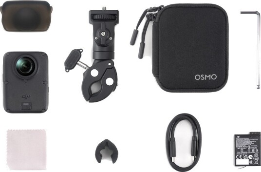 DJI Osmo 360 II Actionkamera Limitless Riding Combo 8K 60fps med NFC Wi-Fi Bluetooth