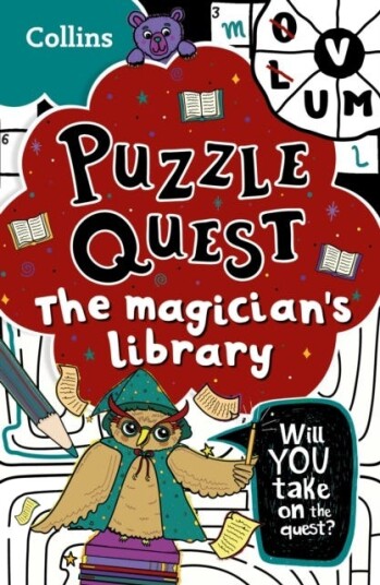 The Magician’s Library Solve More Than 100 Puzzles in This Adventure Story for Kids Aged 7+