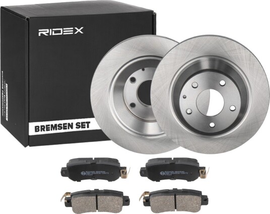 Bremseskiver og -klosser RIDEX 3405B1536