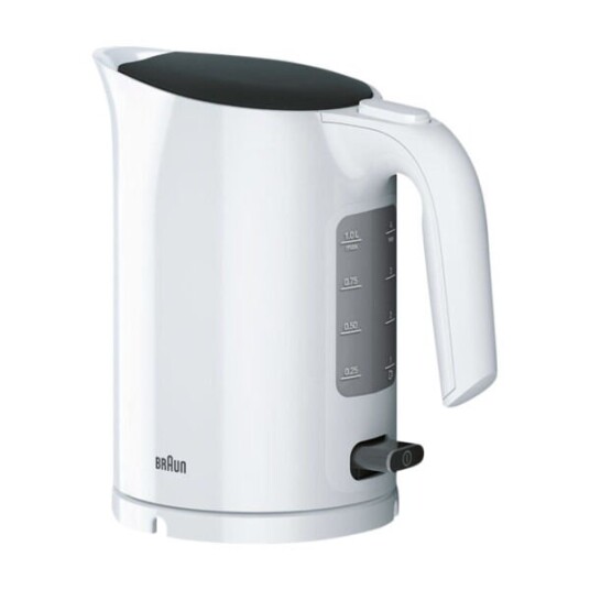 Braun PurEase WK3000 Vannkoker 1L 2200W Hvit Braun PurEase WK3000 Vannkoker 1L 2200W Hvit