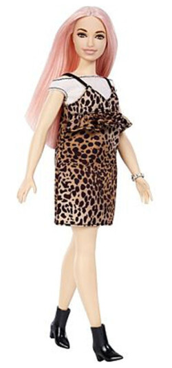 Barbie Fashonistas dukke Leopard kjole