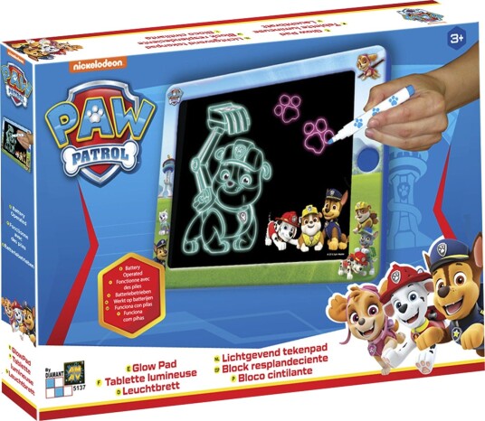 Paw Patrol Glow Tegnetavle
